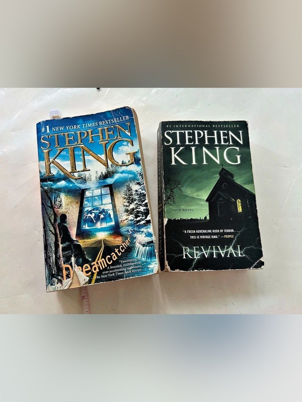 Stephen King book set Paperback Books Set Black & Blue Good